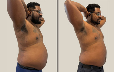 Taylor lost 13 inches